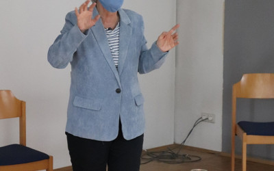 "Abrissumtrunk" in den ehemaligen Räumen der Familienbildungsstätte