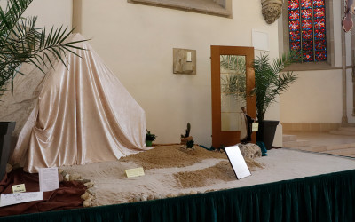 Adventskrippe in St. Viktor