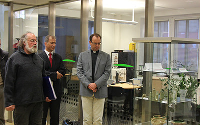 Besichtigung der archäologischen Grabungen mit dem KV St. Viktor
