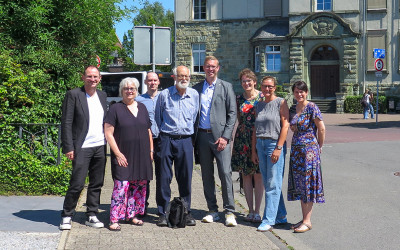 Besuch der Eheleute Davidson