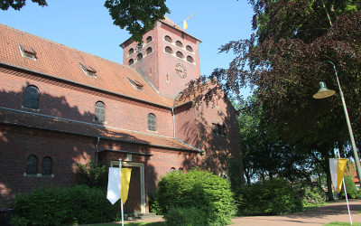 Dankprozession in St. Antonius, Merfeld