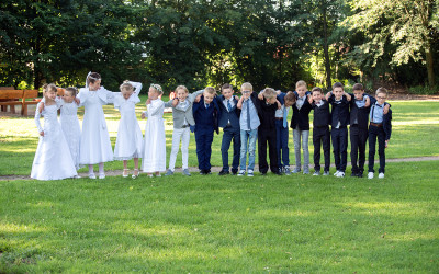 Erstkommunionfeier in St. Agatha