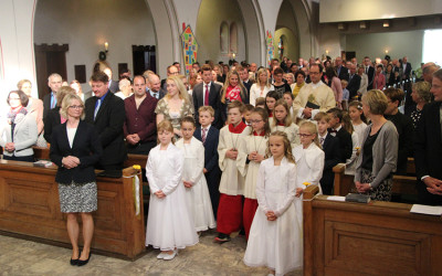 Feier der hl. Erstkommunion in St. Antonius