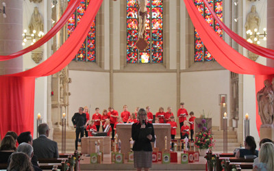 Feier der hl. Erstkommunion in St. Viktor