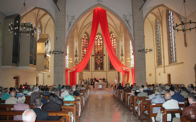 Gemeinsame Fronleichnamsprozession von St. Viktor und St. Joseph