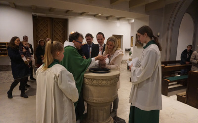 Tauffest im Februar in St. Antonius